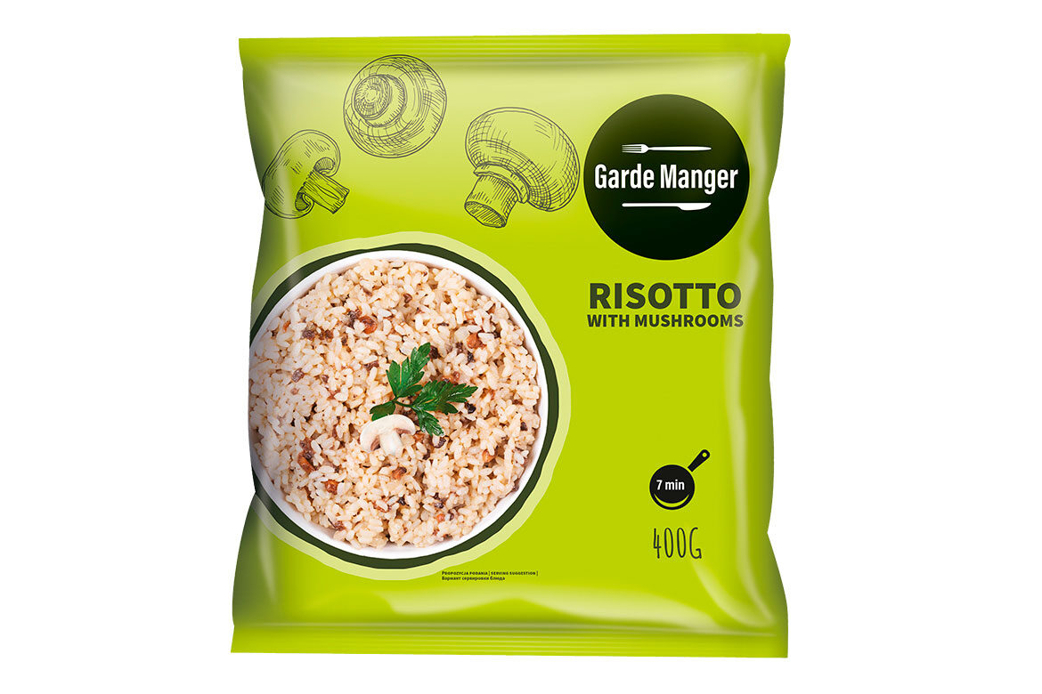 Risotto with mushrooms